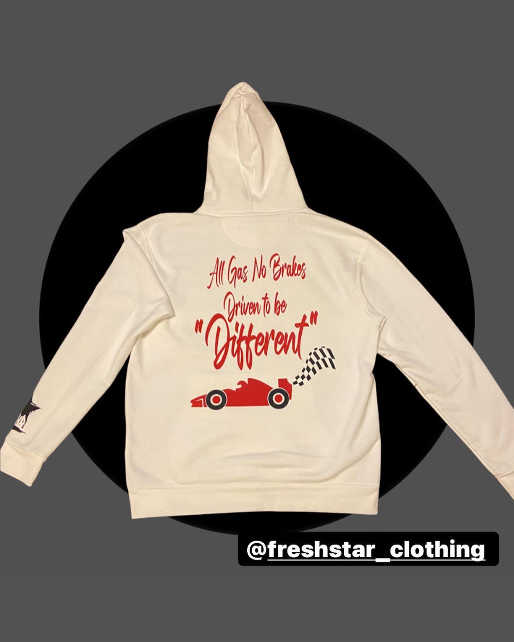 “All Gas No Brakes” Racers Hoodie